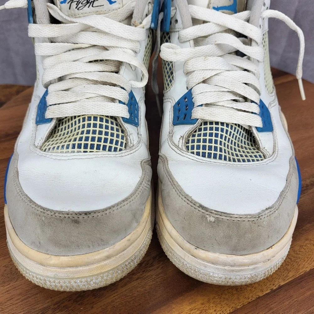 Jordan 4 Retro Sneakers Mens 8.5‎ Military Blue 2012 Shoes